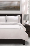 Ella Jayne Home Satin Stitched Percale Duvet Set In Stone