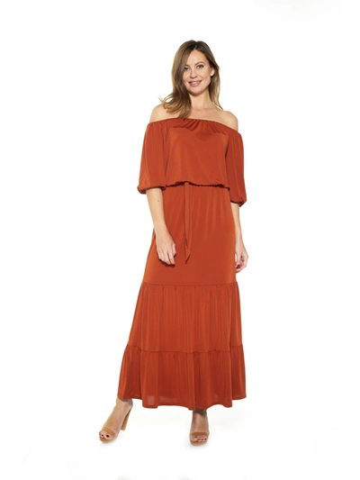 Alexia Admor Harlow Floral Maxi Dress In Beige