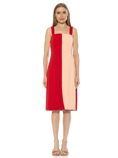 Alexia Admor Marissa Midi Dress In Multi