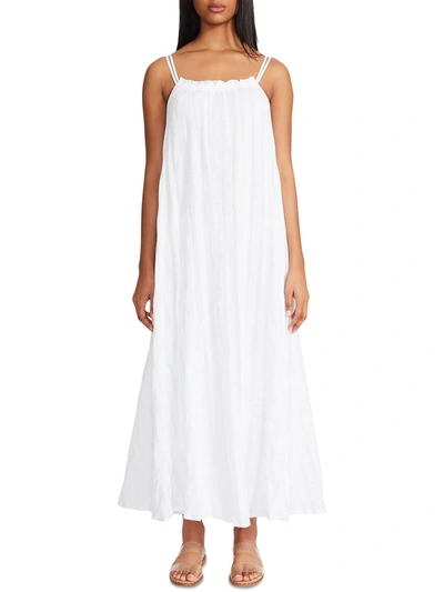 Bb Dakota By Steve Madden Womens Cotton Midi Shift Dress In White