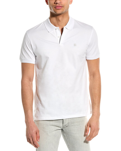 Ermenegildo Zegna Polo Shirt In White