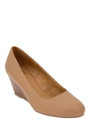 Andre Assous Khloe Wedge In Camel