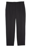 Alexander Mcqueen Straight Leg Virgin Wool Trousers In 1000 Black