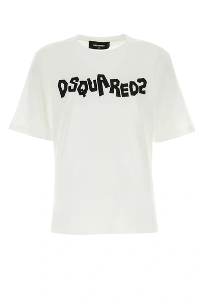 Dsquared2 T-shirt-xs Nd Dsquared Female In Black