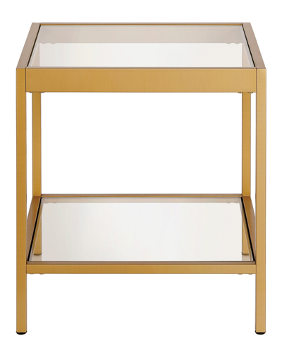 Abraham + Ivy Alexis Side Table Brass Finish