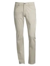 7 For All Mankind Men's Clean-pocket Straight-leg Jeans In White Onyx