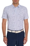 Robert Graham Wooderson Performance Polo In Grey