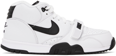 Nike Air Trainer 1 "white / Black" Sneakers In White/black