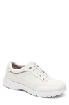Rockport Lace-up Activewear Sneaker In Sport White Lea