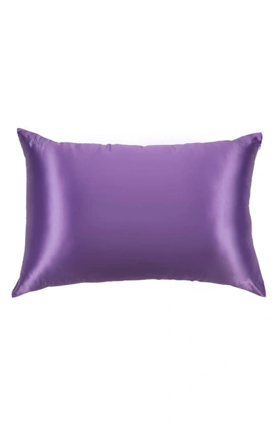 Blissy Mulberry Silk Pillowcase In Orchid
