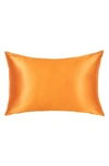 Blissy Mulberry Silk Pillowcase In Coral
