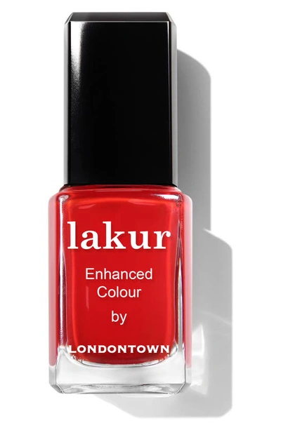 Londontown Nail Color In Londoner Love (bright True-red)