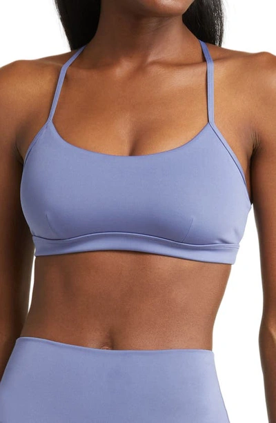 Alo Yoga Airlift Intrigue Bra In Infinity Blue