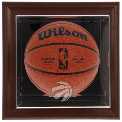 Fanatics Authentic Toronto Raptors Framed Brown Wall-mounted Team Logo Basketball Display Case