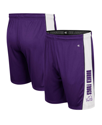 Colosseum Purple Tcu Horned Frogs Haller Shorts