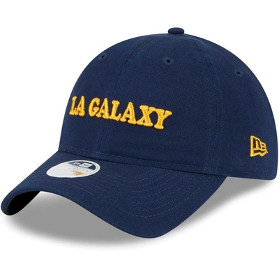 New Era Navy La Galaxy Shoutout 9twenty Adjustable Hat
