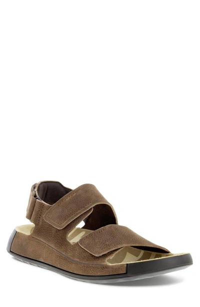 Ecco Cozmo Band Sandal In Cocoa Brown