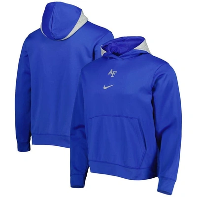 Nike Royal Air Force Falcons Spotlight Performance Pullover Hoodie
