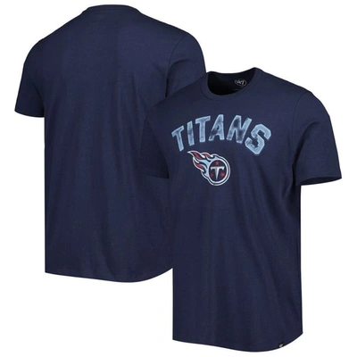 47 ' Navy Tennessee Titans All Arch Franklin T-shirt