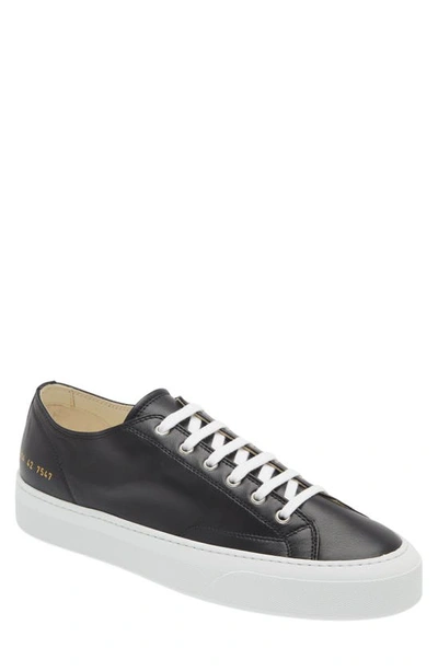 Common Projects Tournament Low Top Sneaker In Black