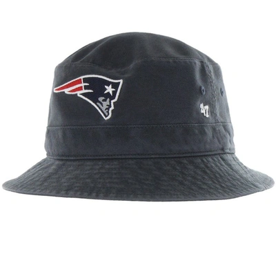 47 ' Navy New England Patriots Primary Bucket Hat