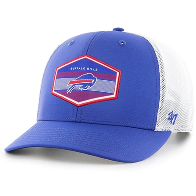 47 '  Royal Buffalo Bills Burgess Trucker Adjustable Hat