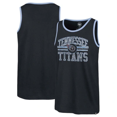 47 ' Navy Tennessee Titans Winger Franklin Tank Top