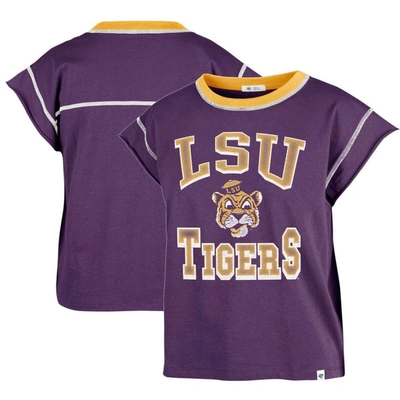 47 ' Purple Lsu Tigers Sound Up Maya Cutoff T-shirt