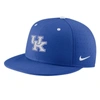Nike Royal Kentucky Wildcats Aero True Baseball Performance Fitted Hat In Blue