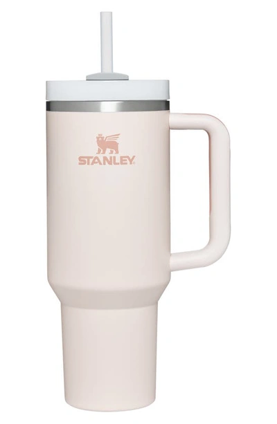 Stanley 40 Oz. Quencher Travel Tumbler In Rose Quartz