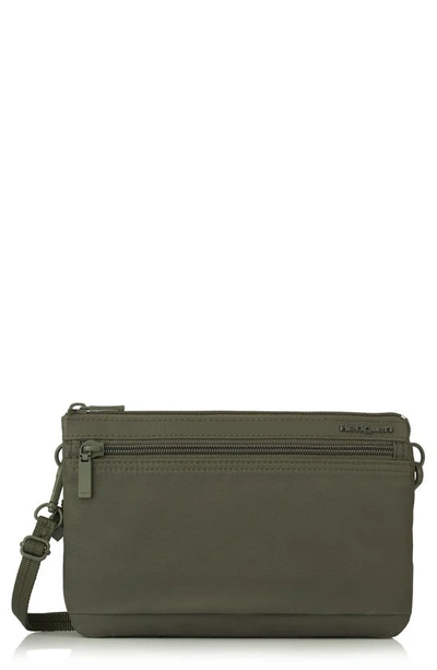 Hedgren Emma Rfid Water Repellent Crossbody Bag In Olive