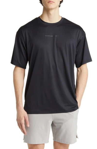 Asrv Silver-lite™ 2.0 Established Oversize Performance T-shirt In Black