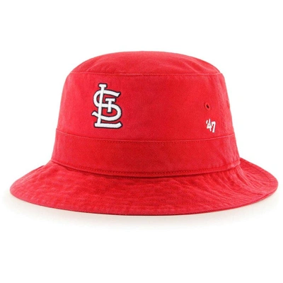 47 '  Red St. Louis Cardinals Primary Bucket Hat