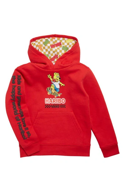 Vans X Haribo Kids' Hoodie In Red