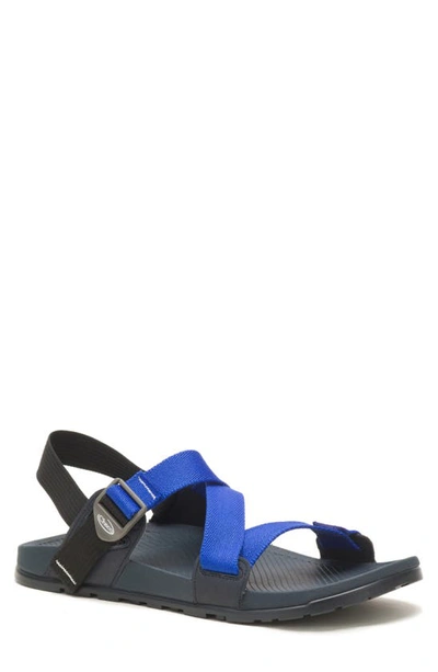 Chaco Lowdown Sandal In Blue Navy