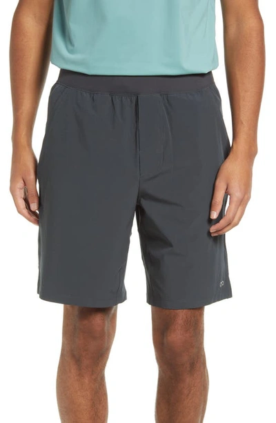 Alo Yoga Repetition Shorts In Anthracite