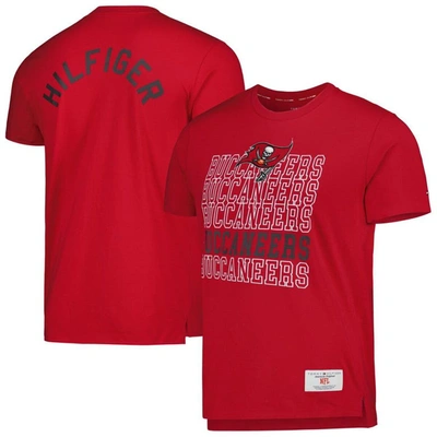 Tommy Hilfiger Red Tampa Bay Buccaneers Liam T-shirt