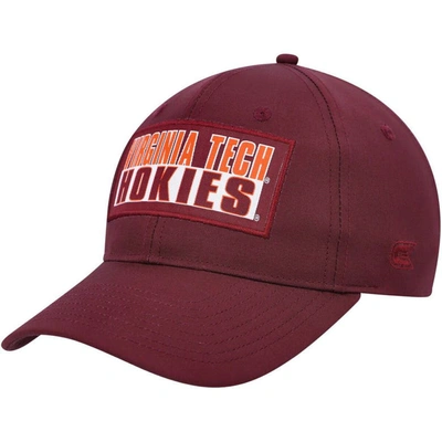 Colosseum Maroon Virginia Tech Hokies Positraction Snapback Hat