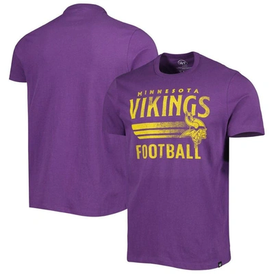 47 ' Purple Minnesota Vikings Wordmark Rider Franklin T-shirt