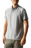 Rhone Men's Delta Piqué Short-sleeve Polo In Griffin