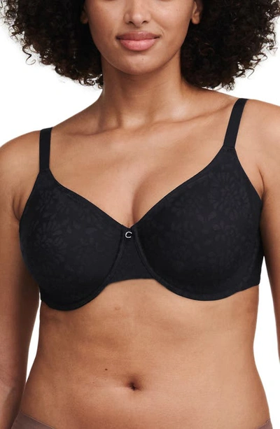 Chantelle Lingerie Comfort Chic Underwire Full Coverage Bra In Black-11