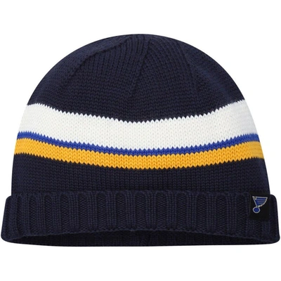 Adidas Originals Adidas Navy St. Louis Blues Fisherman Beanie