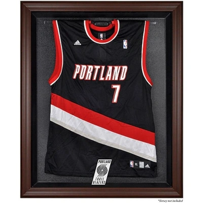 Fanatics Authentic Portland Trail Blazers (2004-2017) Brown Framed Jersey Display Case