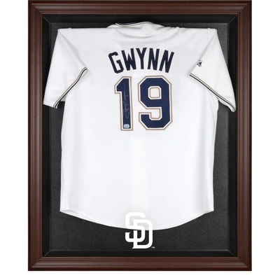 Fanatics Authentic San Diego Padres Brown Framed Logo Jersey Display Case