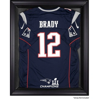 Fanatics Authentic New England Patriots Super Bowl Li Champions Black Framed Jersey Logo Display Case