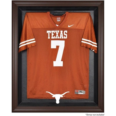 Fanatics Authentic Texas Longhorns Brown Framed Logo Jersey Display Case