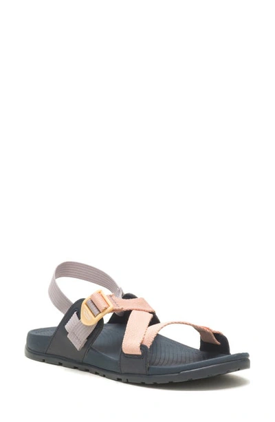 Chaco Lowdown Slingback Sandal In Apricot Lilac