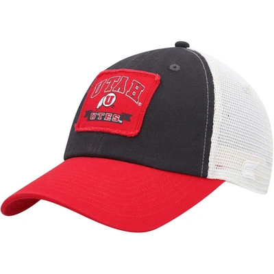 Colosseum Charcoal Utah Utes Objection Snapback Hat