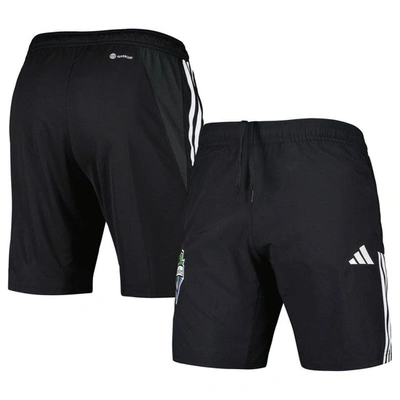 Adidas Originals Adidas Black Seattle Sounders Fc Downtime Shorts