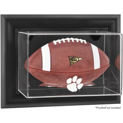 Fanatics Authentic Clemson Tigers Black Framed Wall-mountable Football Case